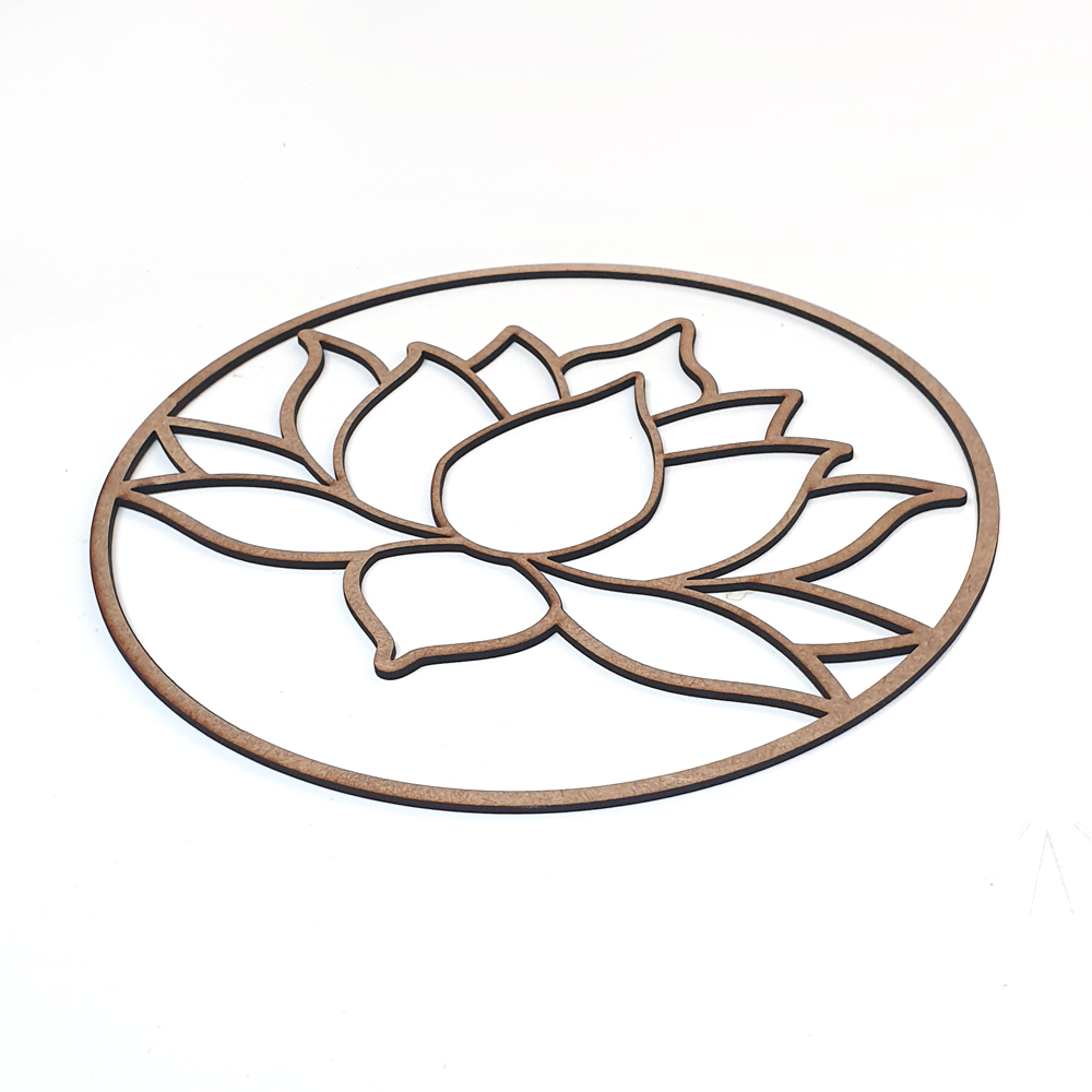 Lotus Flower in a Circle